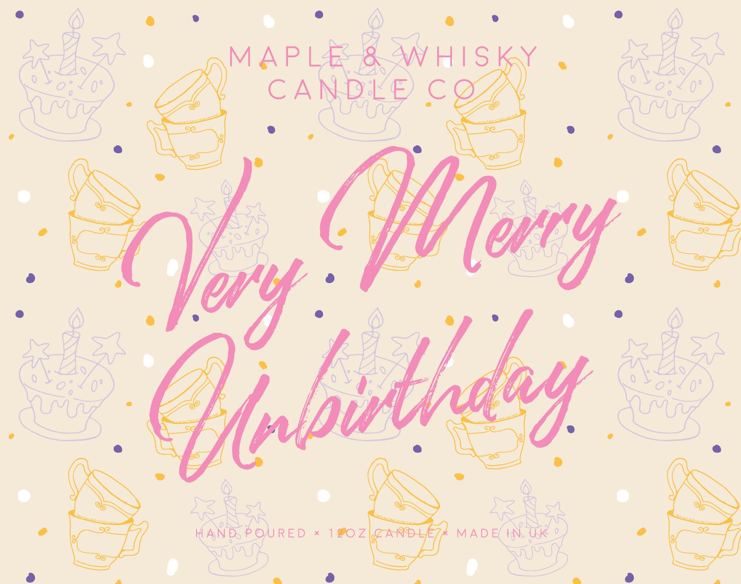 Very Merry Unbirthday - Jar Candle